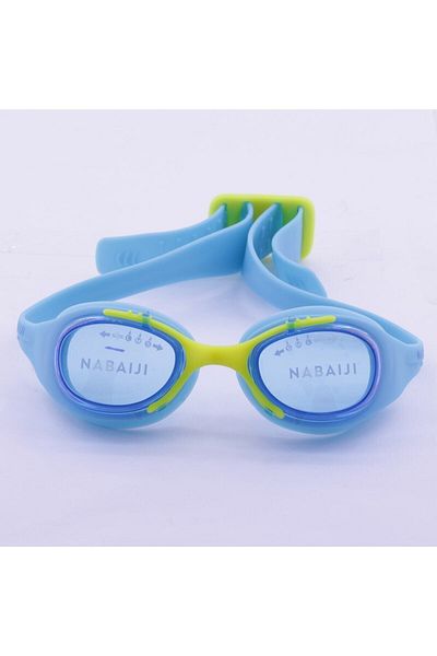 NIDAGE فيروزي - نظارات السباحة للأطفال Xbase Blue