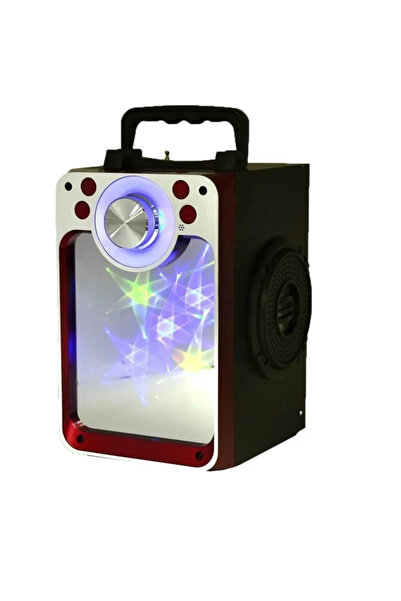 goldixpir Bluetooth Speaker Kablosuz Taşınabilir Hoparlör - Aynalı - Işıklı -...