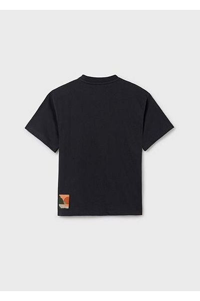 MAYORAL Tricou negru pentru băiat 06039-065