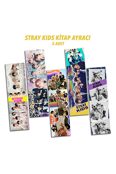 Güneş Kırtasiye Stray Kids Kitap Ayracı 5 Adet
