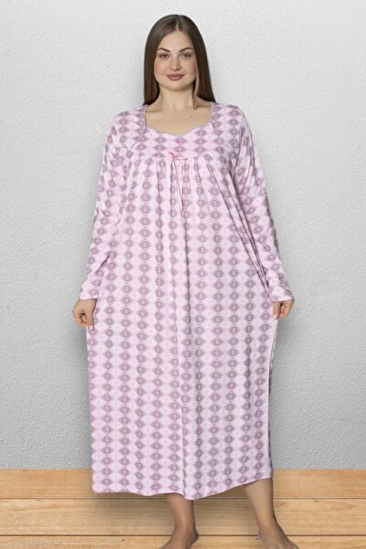 Nitesheys Μακρυμάνικο 100% βαμβακερό χτενισμένο βαμβακερό νυχτικό, Νοσοκομείο...