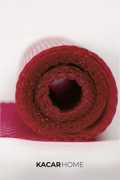 Aydınlar Ambalaj Renkli Üç Kat Balonlu Naylon Kırmızı Patpat Pıtpıt Ambalaj Paketleme Eşya Koruma Naylonu 30cm x 10mt