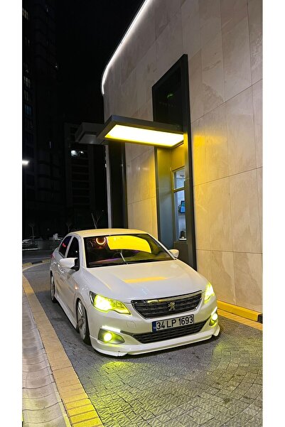 PSD Peugeot 301 Makyajlı (2017 - 2021) Uyumlu  Abt Style Ön Ek (Plastik)