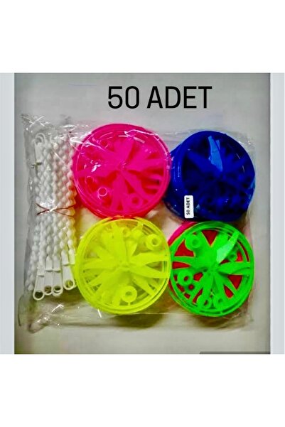 grs oyuncak Ufo Pervane Uçan Daire Oyuncak 50 Adetli Takım Olarak Yerli Üreti...