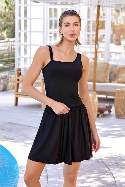 REMSA 3-Pece Pool Sea Swimsuit Hope 3610 Μαύρο