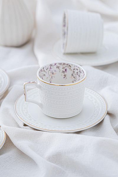 ACAR Luisa 6-Person Coffee Cup Set - 90 ml