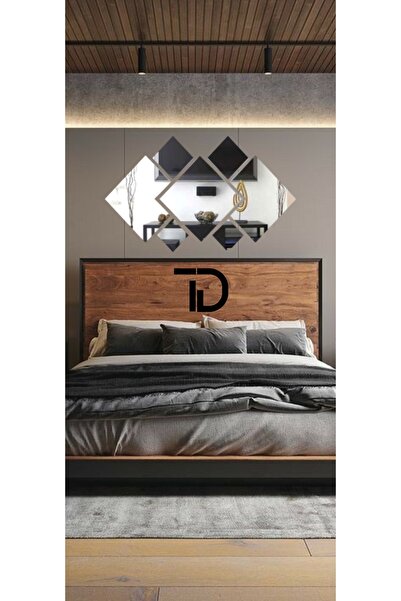 Taraf Dekorasyon Squares 7 Kare Dekoratif Pleksi Ayna