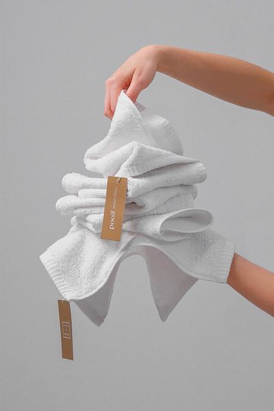 COTTONMANIA Комплект кърпи Beam New Trend Premium, 6 части, 30x30 см