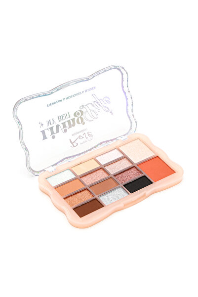 Roesıa Rose Cosmetics Rose Living Life 14'lü Göz Farı - Allık - Aydınlatıcı