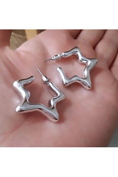 StainlessStore kadın yıldız küpe