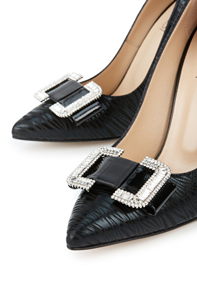 Cengiz Gümüş Özel Silindir Topuk Kadın Ayakkabı