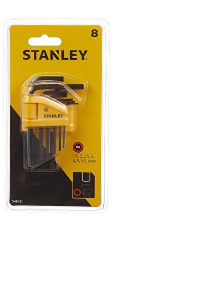 Stanley ST069251 Allen Anahtar Takımı 8 Parça