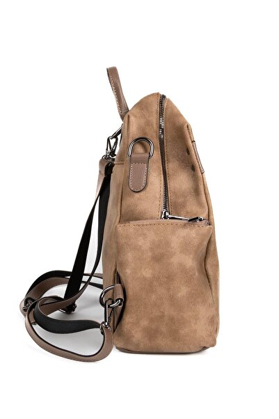 HNB Τσάντα Γυναικεία Τσάντα χειρός, ώμου και πλάτης Madame Vera MV075 DARK VISON