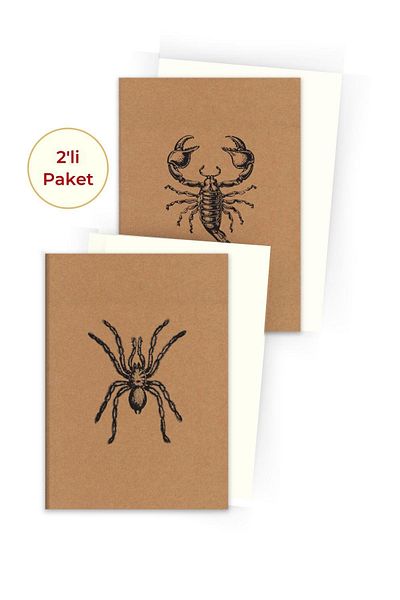 Le Color Plain A5 Kraft Notebook Set of 2