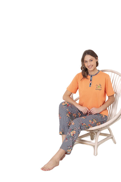 ABBAS ERDEM Erdem Short Sleeved Pajama Set Dfn005