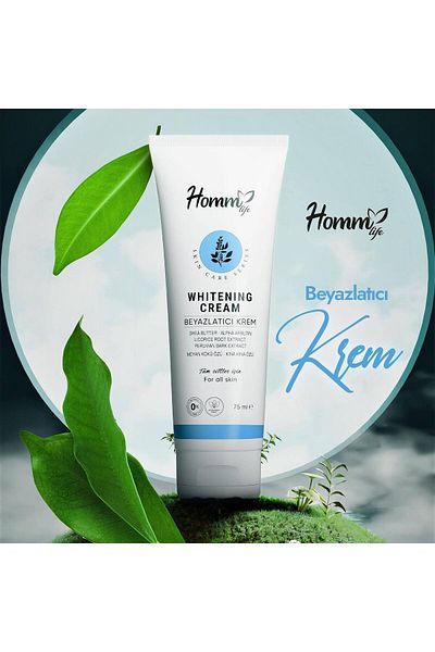 Homm Bitkisel Whitening Cream 75 ML - HOMM LIFE