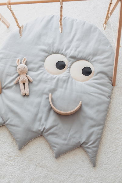 DERY BABY Oyun Halısı Oyun Matı- GREY (100-85)cm