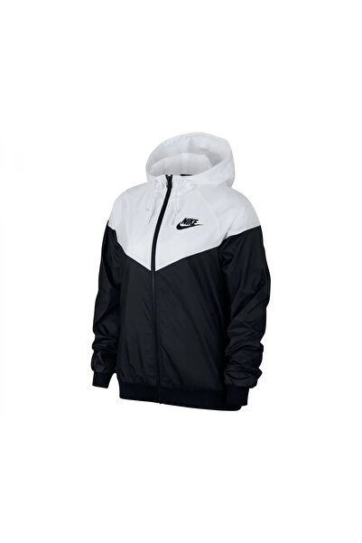 Nike Μαύρο γυναικείο casual μπουφάν - W Nsw Wr Jkt AR3092-010