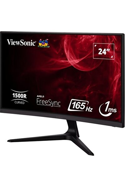 ViewSonic VX2418C 23.6" 1ms 165hz 2X HDMI DP Freesync Premium Curve Gaming Monitör