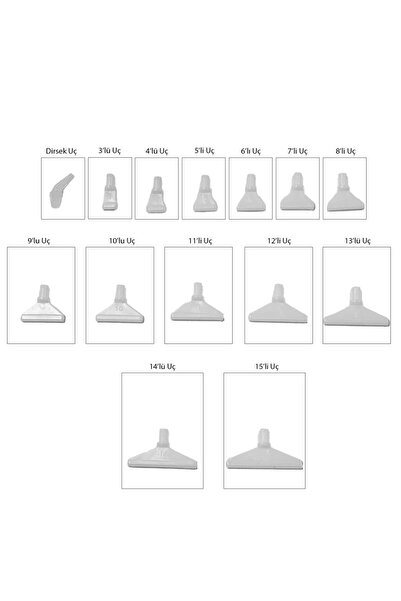Movas Sanat Tüm Kalem Uçları | Mozaik Tablo Aksesuarı | E2020ak22
