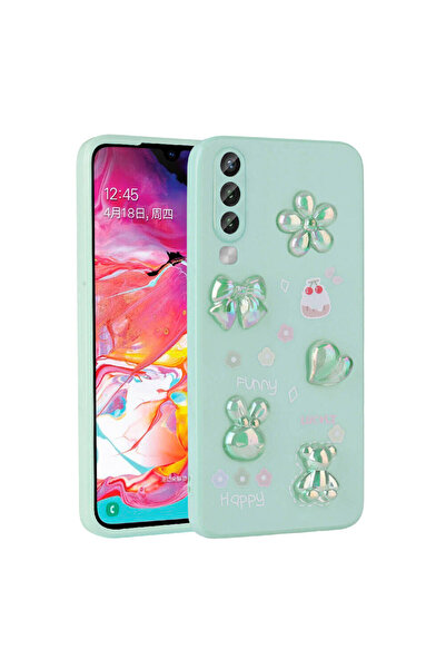 UnDePlus Samsung Galaxy A70 Kılıf Kabartma Figürlü Parlak Toys Silikon Kapak