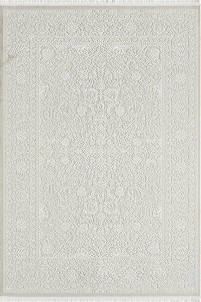 SEYRAN HALI Porto 3007 Bej Klasik Desen Makine Halısı