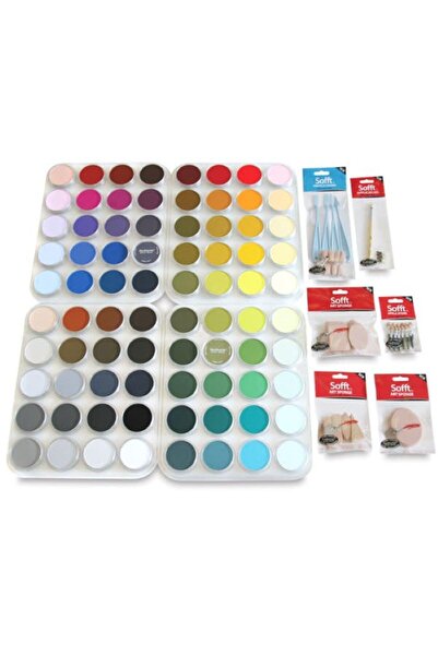 Panpastel Ultra Soft Artist Pastel Boya Assorted Colors 80Li Set 30800