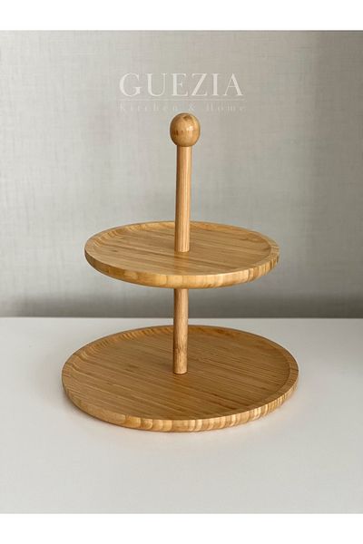 GUEZIA Wooden Tiers - Cookie and Presentation Stand