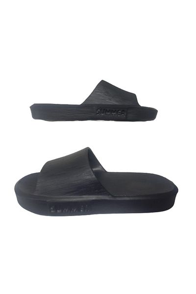 GEZER Black Ultra Light Women's Slippers - Pool, Beach, Garden Sgzr124-7