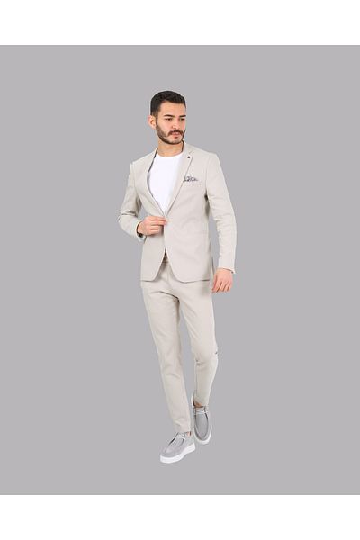 ACTUAL Men's Suit 26prd 09 Stone