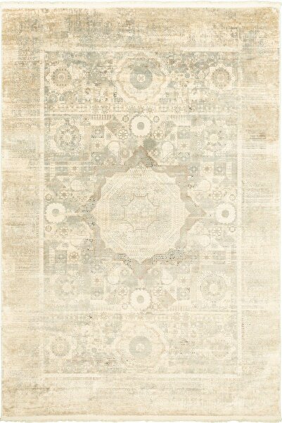 Tuğra Halı Bonneval Bv01 Vizon Lacivert Salon Halısı