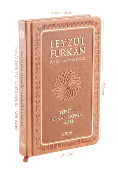 Server Yayınları Feyzü'l Furkân Tefsirli Kur'an-ı Kerim Meali (ORTA BOY-SADEC...