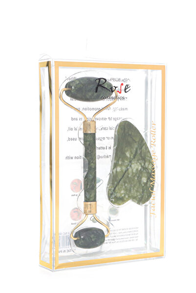 Roesıa Rose Cosmetics Rose Doğal 2'li Yeşim Taşı - Doğal Yeşim Taşı Facerolle...