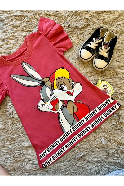 enes baby Yazlık Kız Çocuk Elbisesi