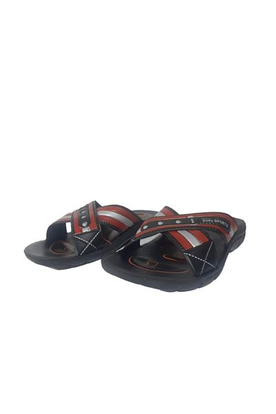Ziley Εξαιρετικά ελαφριές Unisex Μαύρο-Πορτοκαλί Παντόφλες Καθημερινές - Zley7997