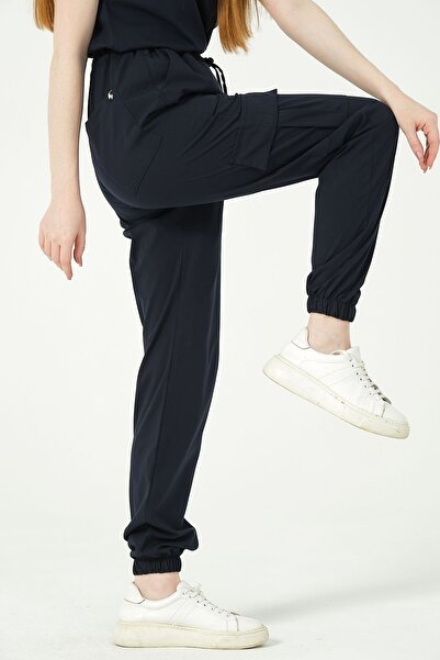 Pratik Medikal Ανδρικό/Γυναικείο Μπλε Λακρυσάκι Τζόκερ - Τσέπη Cargo Ιατρική ...