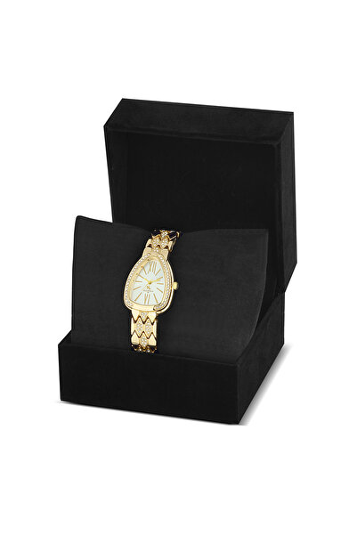 Forentina Özel Kadife Kutulu Gold Metal  Kol Saati PS3456