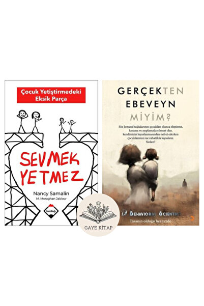 Cinius Yayınları Sevmek Yetmez ve Gerçekten Ebeveyn Miyim? ( 2 Kitap Set )