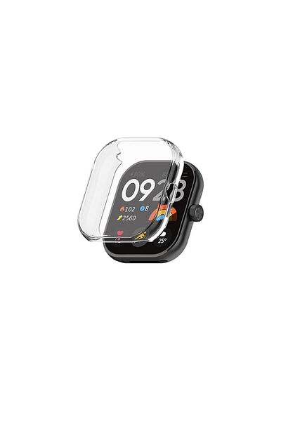 NANOSPACE Xiaomi Redmi Watch 4 - غطاء حماية كامل من السيليكون (المنتج ليس على مدار الساعة)