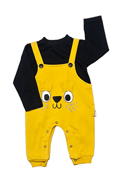 Murat Baby Sevimli Köpek Nakışlı Salopet