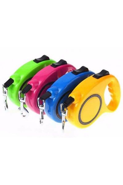 CARNIVAL LAND 5 Meter Automatic Cat and Dog Walking Collar with Roller - 1 Piece