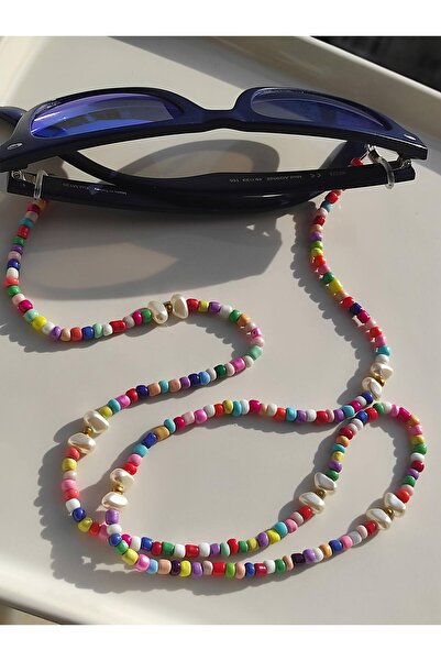 Amabel Jewelerys Piggy Bead Colored Glasses Strap