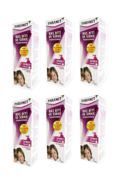 Paranit Bit Sprey 100 ml 6lı