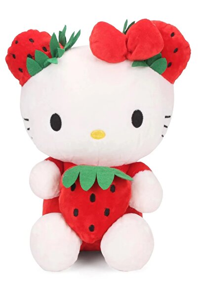 Ailenizin Oyuncakçısı Hello Kitty Kırmızı Peluş 50cm