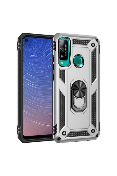 GRABONO Huawei P40 Lite E Case Dual Layer Polycarbonate Protection and Magnet...