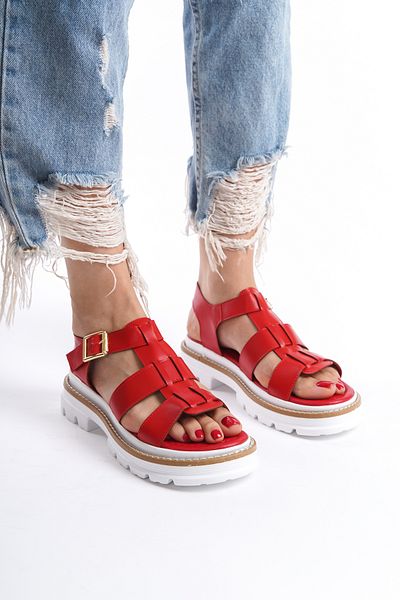 MARSEDO Sevilla Women's Open Toe Strap Casual Open Back Sandals Shoes