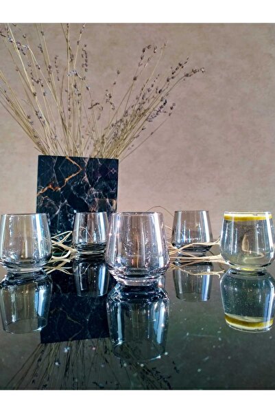 P H Panayır Home Luxury Smoked Coffee Side Water Cup Set, Zemzem Cup and Dowry Gift