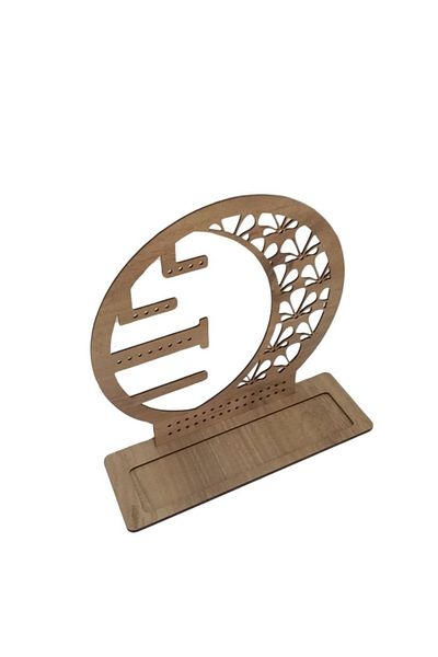 Mars Decorative Earring Stand Jewelry Earring Hanger Wooden Jewelry Box Jewelry Stand Wooden Jewelry Stand