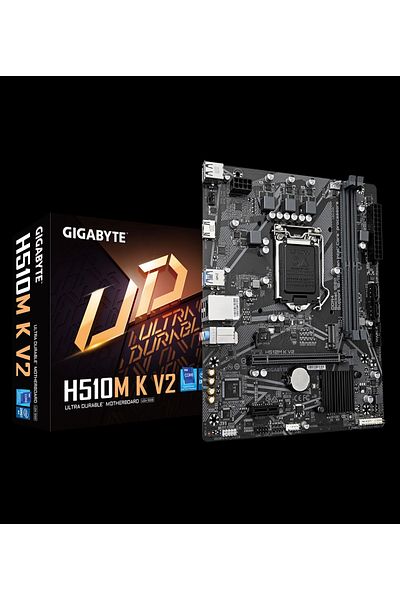 Gigabyte H510M-K V2 Rev.1.0, 2Xddr4, M.2, Hdmi, 10-11. Generation, Lga1200 Socket, Motherboard
