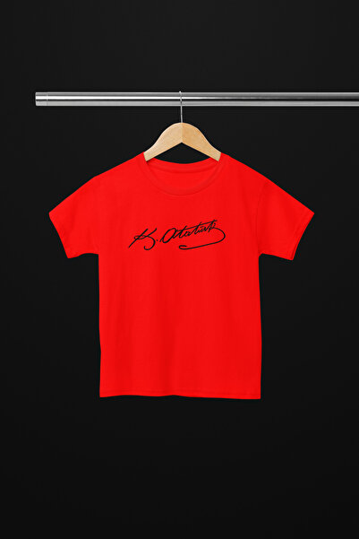 MAGORS Stil-X ATATURK POTPIS T-SHIRT SA KRUŽNIM OGRLOM ZA MLADE I DECU